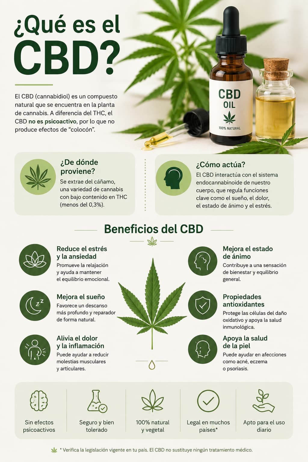 CBD beneficios